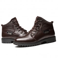 Velet Leather Martin Boot